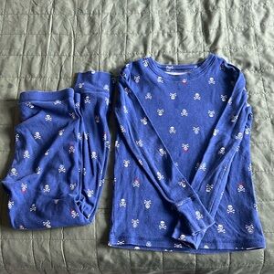 GAP kids skeleton pajama set
